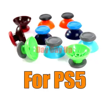 100pcs Para PlayStation 5 PS5 DualSense 5 Controlador Inalámbrico Thumbstick 3D Stick Analógico Joystick Pulgar Tapas de Agarre de la Tapa