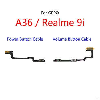 Botón de encendido el Interruptor de Volumen Botón Mute On / Off Flex Cable Para OPPO Realme 9i A36