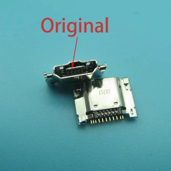 100pcs de Alta calidad Micro USB Conector Jack Hembra de 11 pin toma de Carga Para Samsung Galaxy S3 I9300 I9308 I939 I535 I747 L710
