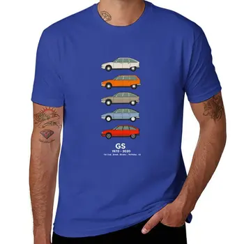 Citron GS de Coches Clásicos de la Colección de T-Shirt de manga Corta camiseta personalizadas camisetas camiseta para hombre de la ropa