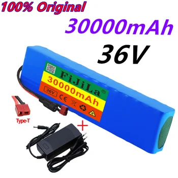 36V 30Ah 10S3P 18650geändert fahrrad elektrische auto motorrad rodillo batterie mit15A BMS de litio-batteriepack + 42V2A ladegerät