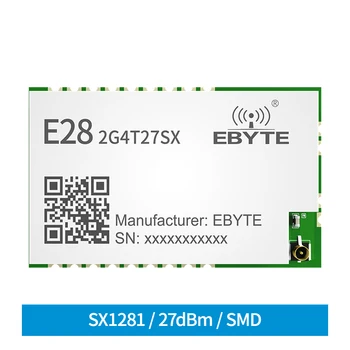 SX1281 Módulo de LoRa UART 2.4 GHz 27dBm Inalámbrica Puerto Serie del Módulo E28-2G4T27SX Transceptor Inalámbrico Transmisor Receptor