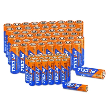 (48pack) LR03 AM4 E92 batería AAA 24PC y 24PC LR6 AM3 E91 MN1500 1.5 V pilas Alcalinas AA de la Batería Para linterna juguetes