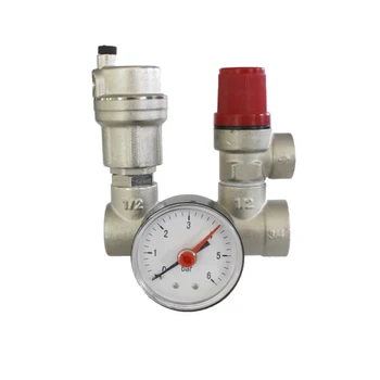 válvula reductora de presión para caldera Industrial de la caldera válvula de seguridad de agua regulador de presión de las válvulas de latón