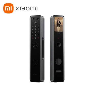 Xiaomi Smart Exterior de la Cerradura de Puerta Electrónica M20 Visual de la Pantalla Grande Biométrico de huellas Dactilares/Contraseña/Clave de Desbloqueo/USB de Emergencia de Carga