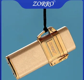 Zorro Z635 submarino estilo de queroseno gasolina Petróleo fumar encendedor de Bloqueo bloquea la cuerda retro creativo más ligera herramienta de 7.5 cm de 80g