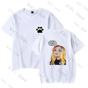 Rebeca Ala Merchandising Beki & Esponjoso camiseta de Verano de las Mujeres de Manga Corta T-Shirt de Algodón Gráfico Tops de las Mujeres Tees
