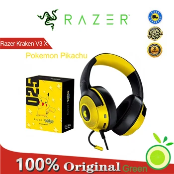 Razer Kraken V3 X Pokemon Pikachu Diadema de juego de auriculares