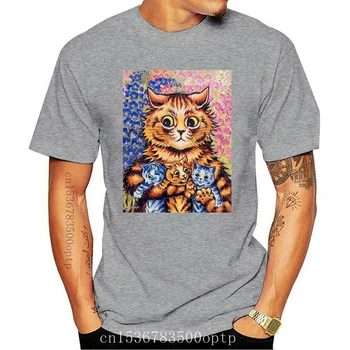 Camiseta de Louis Wain Mamá gata con gatitos, talla y colores de un elegir, nueva
