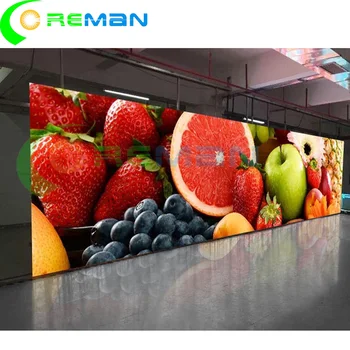 500*500m m de arrendamiento renthal gabinete P3.91 interior digitales a todo color de la pantalla led de shenzhen de la tienda
