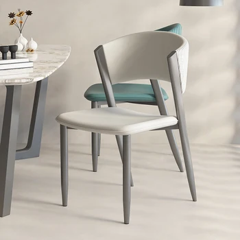 XR real Minimalista Silla de Comedor de Diseño de la Silla al aire libre muebles para el Hogar relajarse Banqueta cadeiras de jantar Muebles