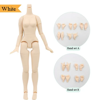 La piel blanca, cuerpo de 8,5 pulgadas Por 12 pulgadas de HIELO DBS Blyth muñeca con Big Mama adecuado para el bricolaje juguete