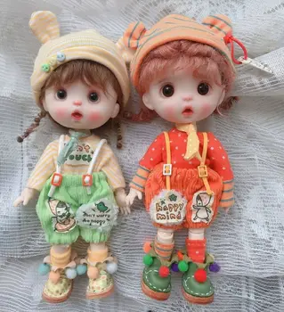 Mini OB 11 muñecos de personalización de muñecas de vender con la ropa y la peluca