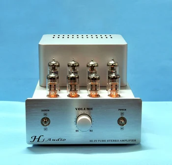 ST-6P1PP 6N1 6P1 tubo push-pull de amplificador de tubo, 2*10W estéreo combinado amplificador de potencia terminado de máquina o de un Kit de BRICOLAJE, 28HZ-20KHZ