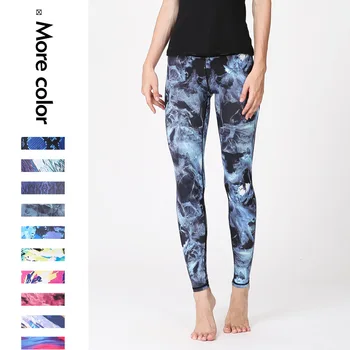 Mujeres, Impresión Digital, Deportes de Moda Pantalones de Yoga para la Mujer Deportiva Fitness Ropa Pantalones de las Mujeres