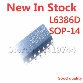 5PCS/LOT L6386D L6386D013TR SOP-14 SMD de alta tensión y baja del lado del conductor chip En Stock, NUEVOS, originales IC