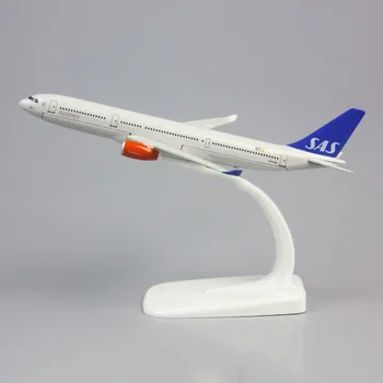 16CM 1:400 Airbus SAS A330 modelo de las aerolíneas de Star Alliance w base de metal de aleación de avión plano de coleccionista de la decoración de la modelo