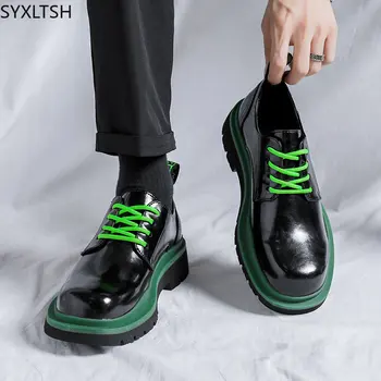 Oxford Zapatos para hombre Casual de Negocios Italiano Zapatos Formales para los Hombres de la Oficina de 2023 Zapatos de Vestir para Hombres Coiffeur туфли мужские летние