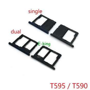 Para Samsung Galaxy Tab T280 T285 A2 T595 T590 SM-T595C SM-T590C de la Tarjeta Sim de la Ranura del soporte de la Bandeja de la Tarjeta Sim Lector de Socket