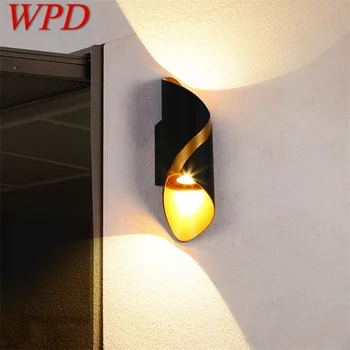 WPD al aire libre de la Pared de Luz de la Luminaria LED Impermeable de la Lámpara de Pared Moderno Patio Creativo Decorativos Para Jardín, Porche, Balcón Patio
