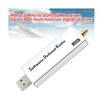 RSP1 10KHz A 2 ghz Receptor SDR USB2.0 12-Bit ADC Banda de Aviación Receptor Compatible con RSP1 HF AM, FM, SSB, CW Radio
