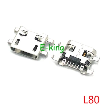 10PCS Para LG L80 D373 G3 Stylus D690 D693 D690N de Carga Micro Usb Conector Dock de Puerto del Socket