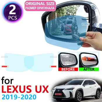 para Lexus UX 200 250h UX200 UX250h 2019 2020 2021 Total Cubierta de Espejo Retrovisor Anti-Niebla Películas Impermeable Anti Niebla Película de Accesorios