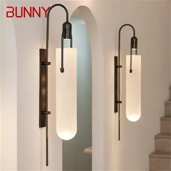 BUNNY Postmoderna de la Pared Lighti Interior Luminarias LED Montado Creativas Diseño de la Lámpara de la Mesita de Salón
