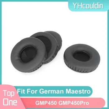Almohadillas Para el alemán Maestro GMP450 GMP450Pro Auriculares Earcushions de la PU de la Suave Almohadillas de Espuma Almohadillas Negro