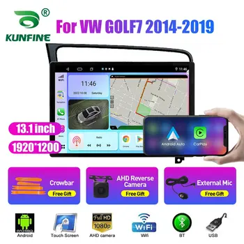 13.1 pulgadas de Radio de Coche Para VW GOLF7 2014 2015 2016-2019 Coche DVD GPS de Navegación Estéreo Carplay 2 Din Central Multimedia Android Auto