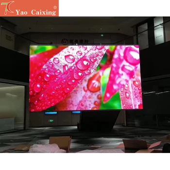 Aliexprss 480*480mm compuesto de nano gabinete de pantalla led hub75 de matriz de puntos rgb p2.5 de interior de alta resolución smd2121 de la pantalla led tv