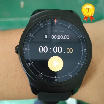 2018 mejor venta de la prenda Impermeable de GPS del Smartwatch de 1.2 GHz, 4G ROM Monitor de Ritmo Cardíaco reloj Inteligente reloj de pulsera Ticwatch 2 para ios, android