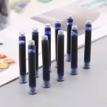 100pcs Jinhao Universal Borrable Azul Pluma bolsa de la Tinta de los Cartuchos de 3,4 mm de Recargas de la Escuela de artículos de Oficina 10166
