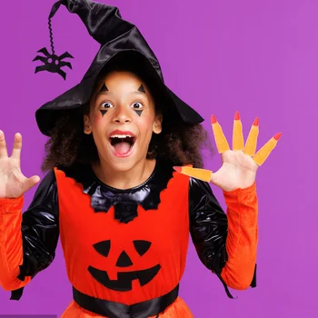 30pcs Bruja Disfraz de los Dedos de los Disfraces de Halloween Disfraces de Halloween Suministros Broma Props Fiesta de Halloween Suministros