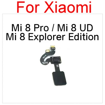 Debajo de la Pantalla Sensor de huellas Dactilares Flex Cable Para Xiaomi Mi 8 Explorer Edition Mi 8 Mi8 UD Botón de Menú de Inicio Sensor Flex Ribbon