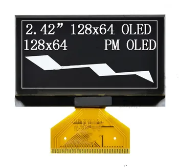 IPS 2.42 pulgadas 7 PIN/31PIN SPI Blanco Pantalla OLED Módulo SSD1305 Controlador de 128*64 IIC Interfaz