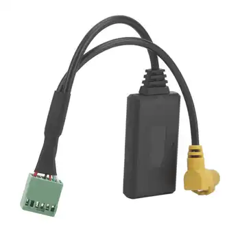 4Pin 12Pin Coche 5.0 de Audio Cable de Micrófono de manos libres Adaptador de Ajuste para MMI AMI 3G/Q5/A4L/A6L/Q7/A7/S5 Audio Systerm