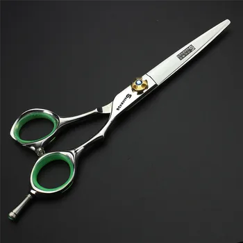 4 colores de la selección de 6 pulgadas profesional de la peluquería tijeras de peluquería tijeras para cortar y adelgazamiento tijeras conjunto de herramientas de