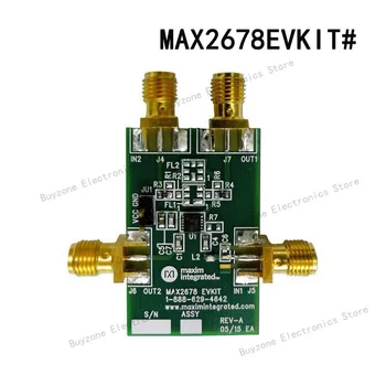MAX2678EVKIT# GNSS / GPS Herramientas de Desarrollo de Eval Kit para MAX2678 GPS/GNSS Amplificador de gama