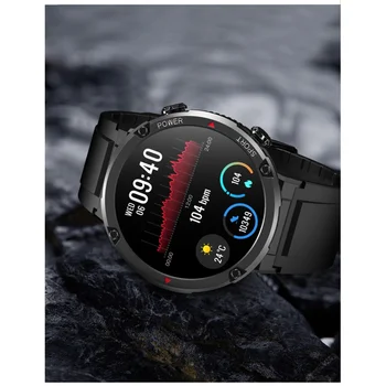 Nueva 2023 Reloj Inteligente De Los Hombres De 1,6 Pulgadas Full Touch De La Pulsera De Fitness Tracker Relojes De Los Deportes De Llamada Bluetooth Inteligente Reloj De Los Hombres Smartwatch