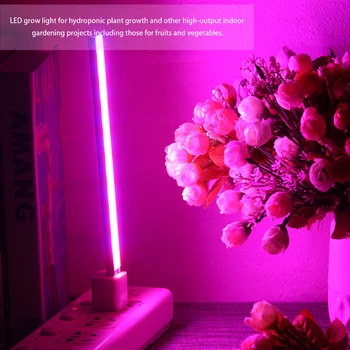 Nuevo 12V LED de la Planta de Luz de la Luz del Crecimiento USB de la Casa Verde de la Planta plantón de la Flor Azul Rojo de la Luz de Espectro Completo Multi-Carne de Luz de Relleno