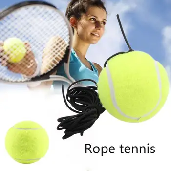 2022new Profesional de entrenamiento de tenis pelota con cuerda elástica de rebote de la pelota con cuerda elástica portátil de entrenamiento de tenis pelota